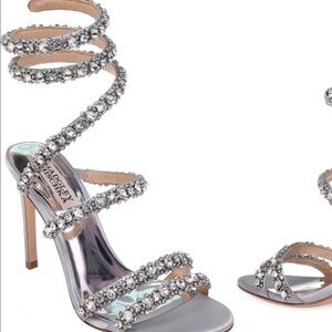 Badgley Mischka Ankle Wrap Sandal